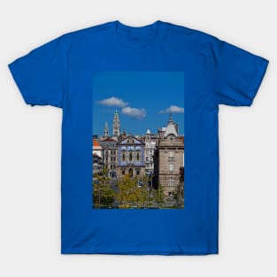 Portugal. Porto. Church Dos Congregados & Sao Bento Train Station. T-Shirt